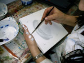 Handpalette