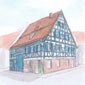 Aquarell M�mpelgardgasse 18